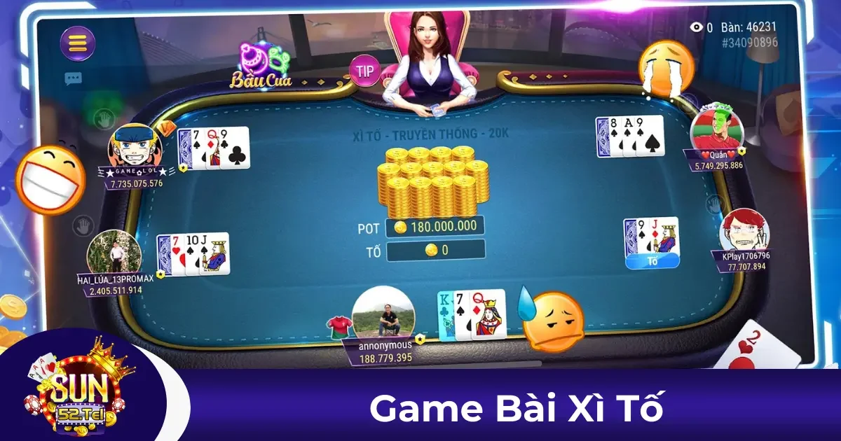 Xì Tố Sun52 Là Gì? Hướng Dẫn Cách Chơi Từng Bước