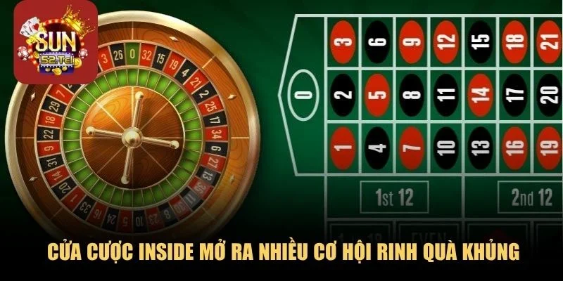 Cửa cược Inside mở ra nhiều cơ hội rinh quà khủng