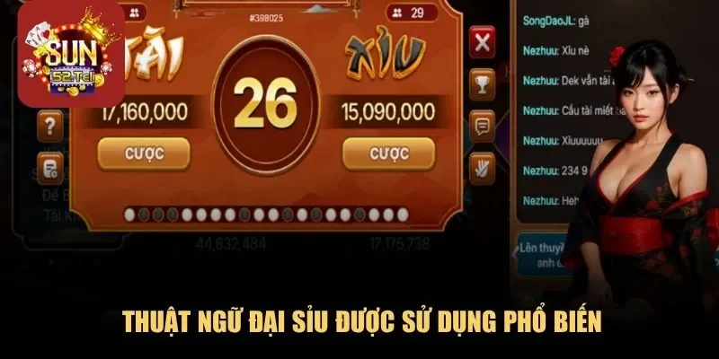 Thuật ngữ đại sỉu được sử dụng phổ biến