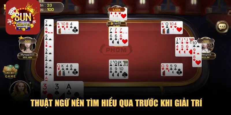 Thuật ngữ nên tìm hiểu qua trước khi giải trí